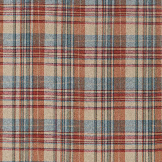 SANDERSON Bryndle Check  Fabric Checks Russet,Amber   - DISW236738