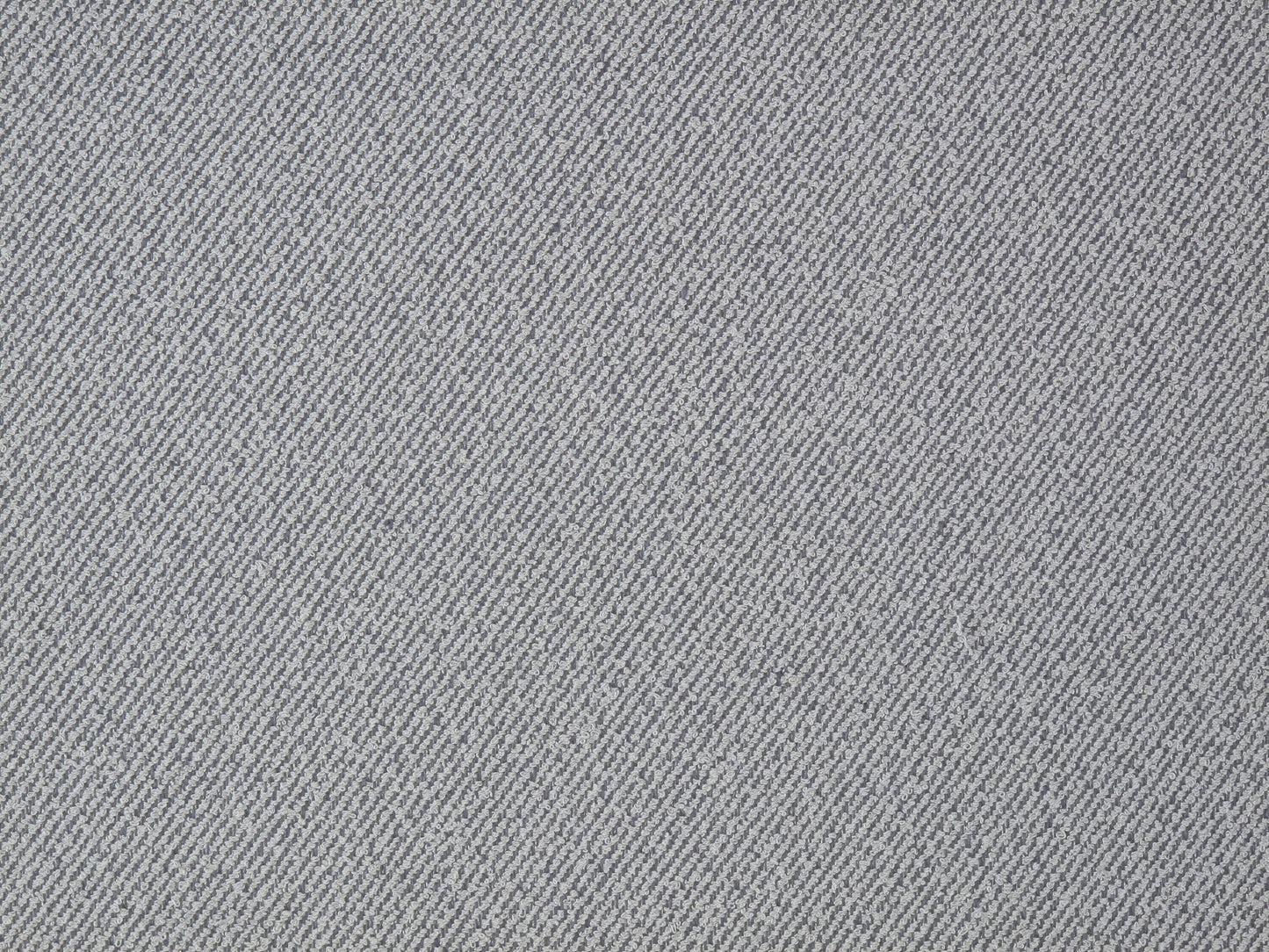 Gray mist fabric close-up with diagonal twill weave.