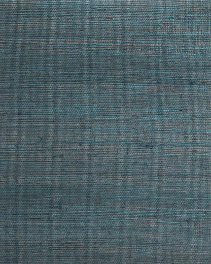 York Wallcoverings Candice Olson Natural Splendor Plain Sisal Grasscloth Teal Wallpaper  Sisal Blues   - DL2955