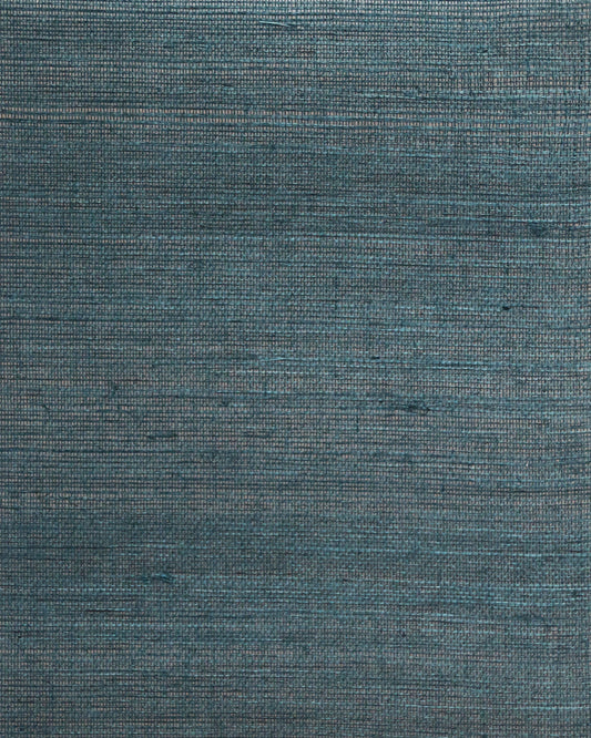 York Wallcoverings Candice Olson Natural Splendor Plain Sisal Grasscloth Teal Wallpaper  Sisal Blues   - DL2955