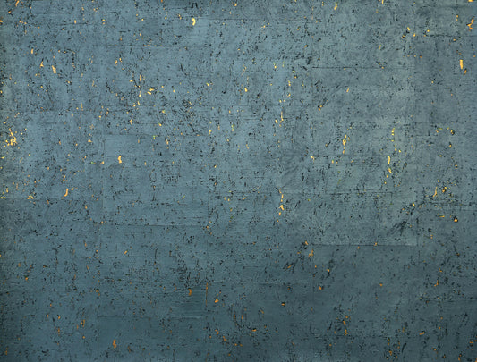 York Wallcoverings Damask Resource Library Cork Teal Wallpaper   Blues   - DL2965