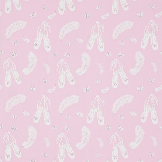 SANDERSON OUTLET Ballet Shoes Fabric Kids Pink   - DLIT223917