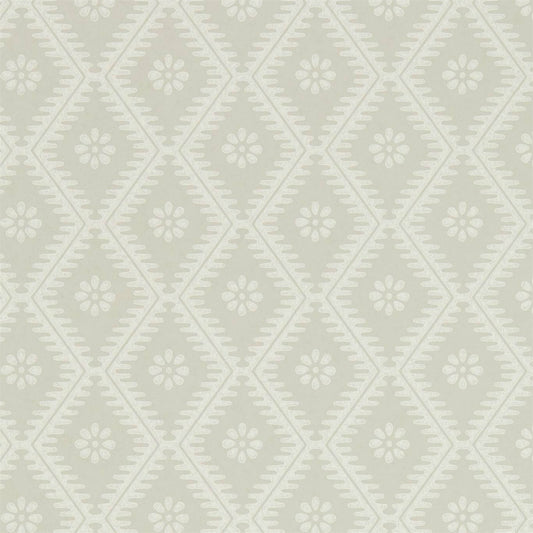 SANDERSON Witney Daisy Wallpaper Geometric Linen  Surface- Printed Wallpaper - DLMW216875