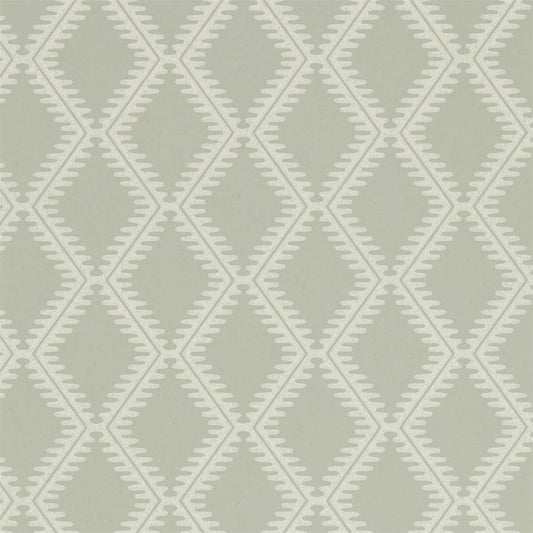 SANDERSON Witney Wallpaper Geometric Lagoon  Surface- Printed Wallpaper - DLMW216877