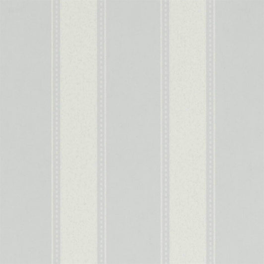 SANDERSON Sonning Stripe Wallpaper Stripes Powder Blue  Surflex-Printed Wallpaper - DLMW216888