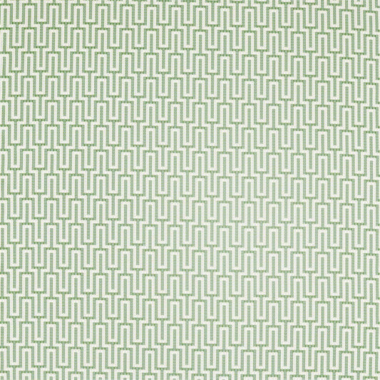SANDERSON Linnean  Fabric Geometric Botanical Green   - DLNC236784
