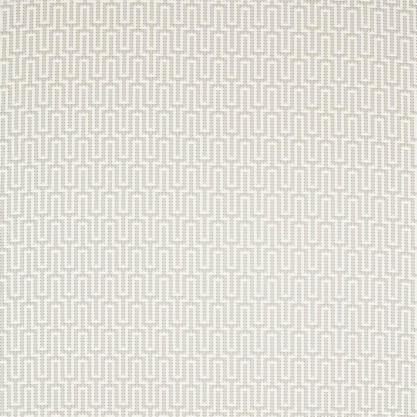 SANDERSON Linnean  Fabric Geometric Stone Grey   - DLNC236787