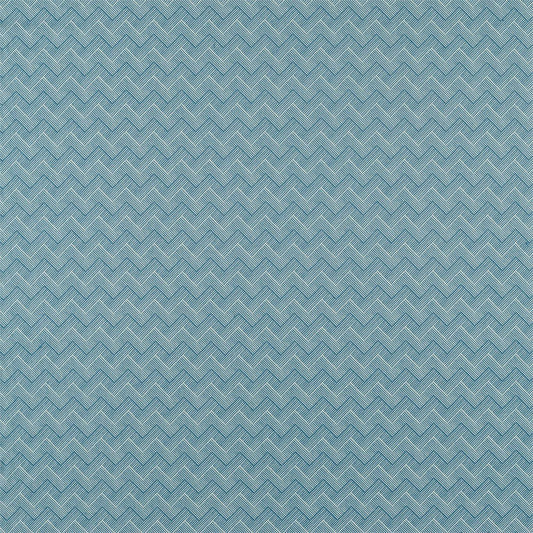 SANDERSON Nelson Fabric Abstract , Graphic Marine   - DLNC236798