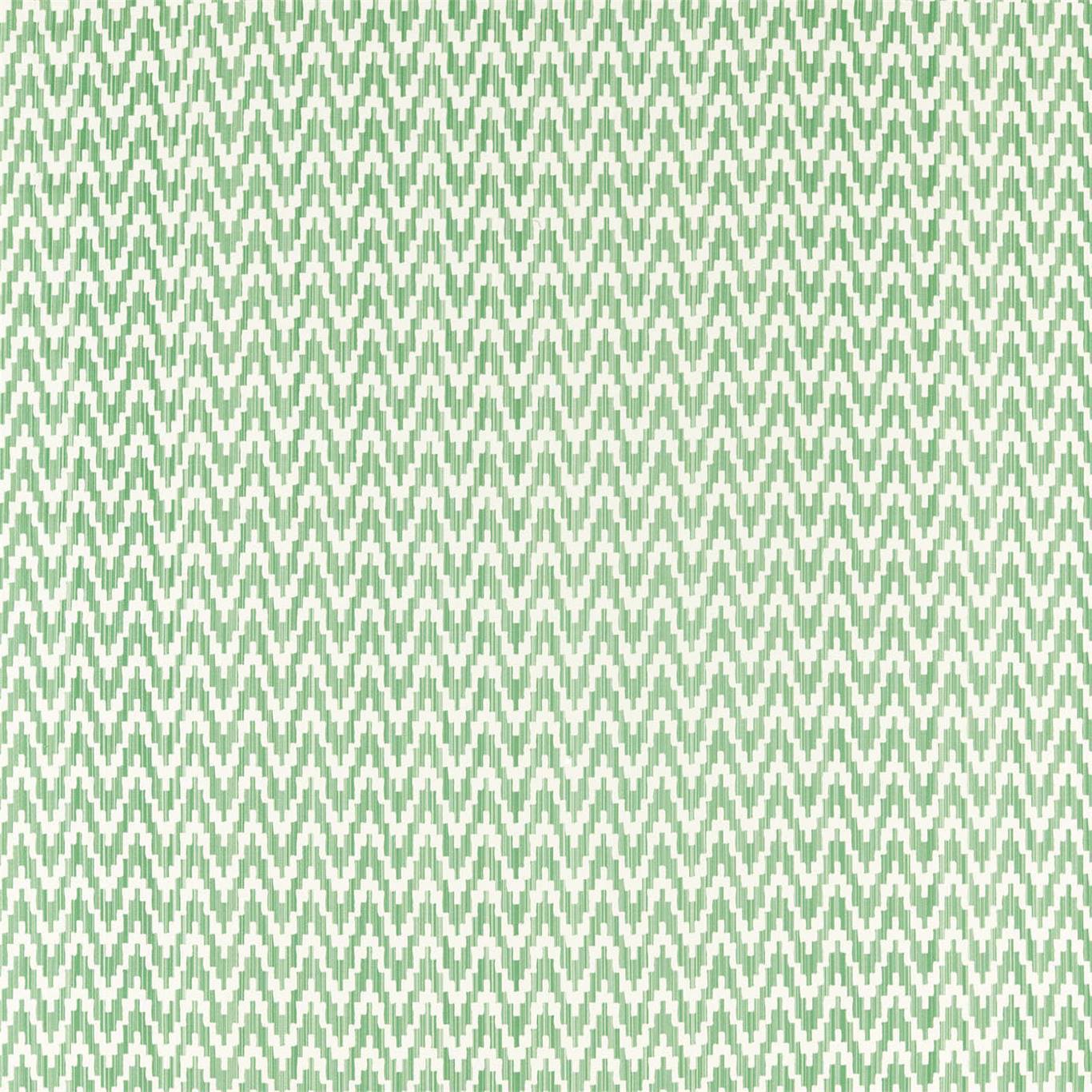 SANDERSON Fenne Fabric Abstract , Graphic Botanical Green   - DLNC236809