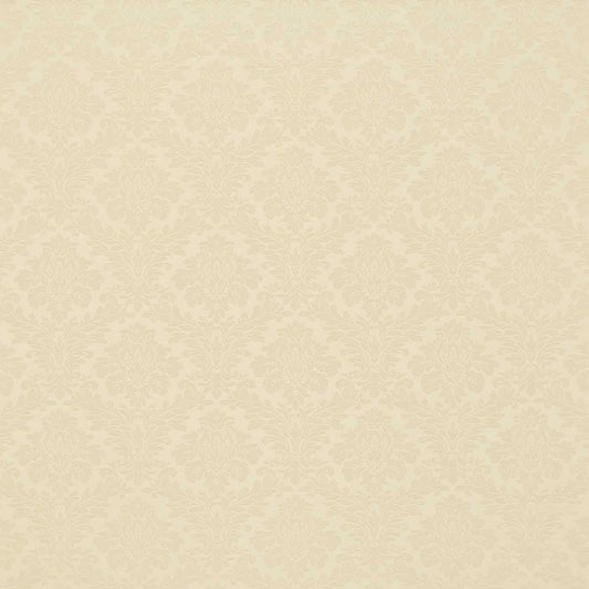 SANDERSON Lymington Damask Fabric Damasks White Clay   - DLYM232626