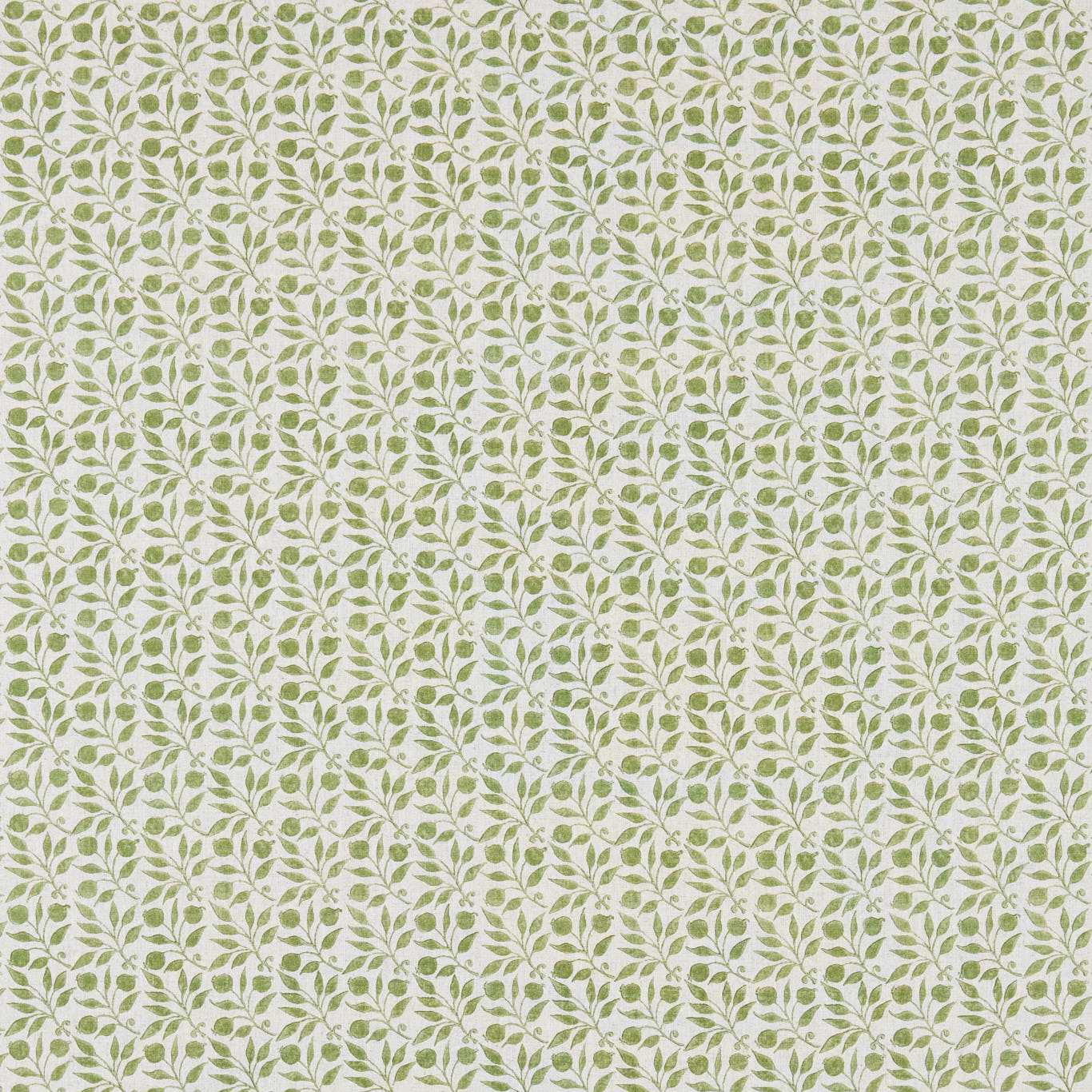 MORRIS & CO Rosehip Fabric Leaves , Trees Thyme   - DM3P224484