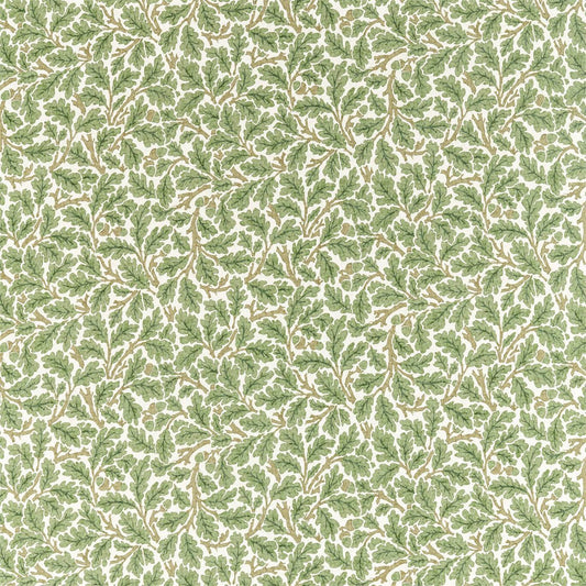 MORRIS & CO Oak Fabric Leaves , Trees  Forest,Cream   - DM5F226606