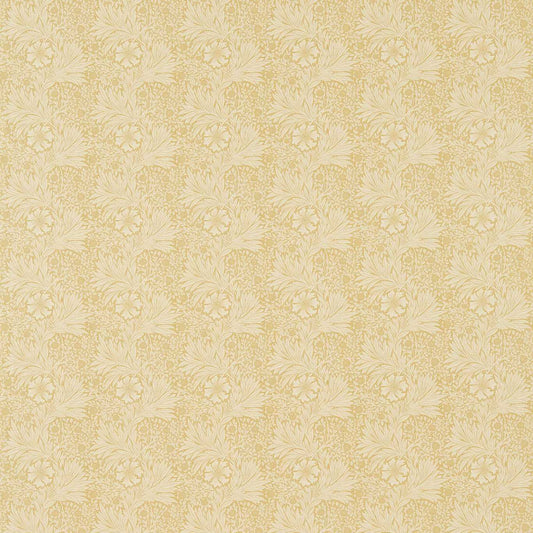 MORRIS & CO Marigold Fabric Contemporary, Floral Lichen,Cowslip   - DM6F220316