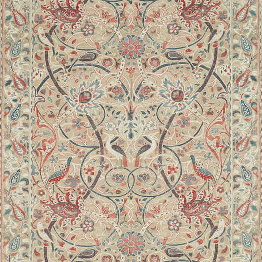 MORRIS & CO Bullerswood Fabric Birds Spice,Manilla   - DMA4226395