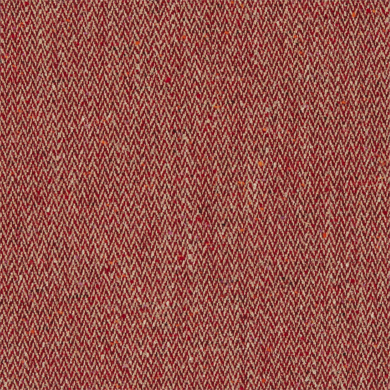 MORRIS & CO Brunswick Fabric Plains , Textures Carmine   - DMA4236517