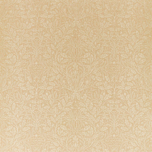 MORRIS & CO Morris Acorn Fabric Leaves , Trees Ochre   - DMLF236827