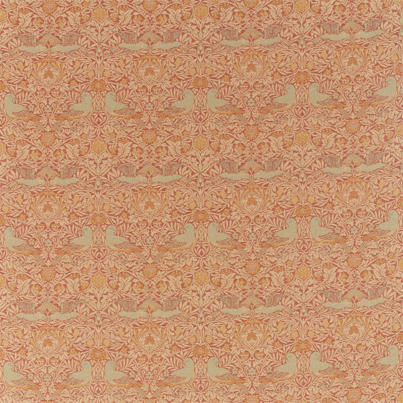 MORRIS & CO Bird Weave Fabric Birds Brick   - DMLF236846