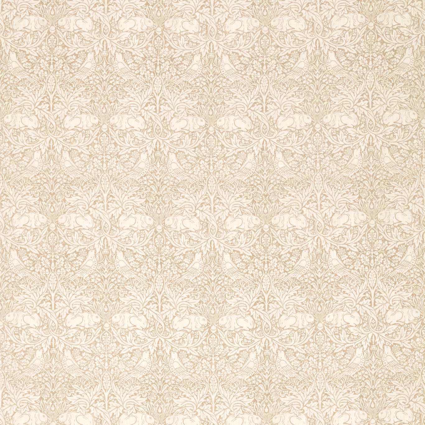 MORRIS & CO Pure Brer Rabbit Print Fabric Animals Flax - DMPN226477 ...