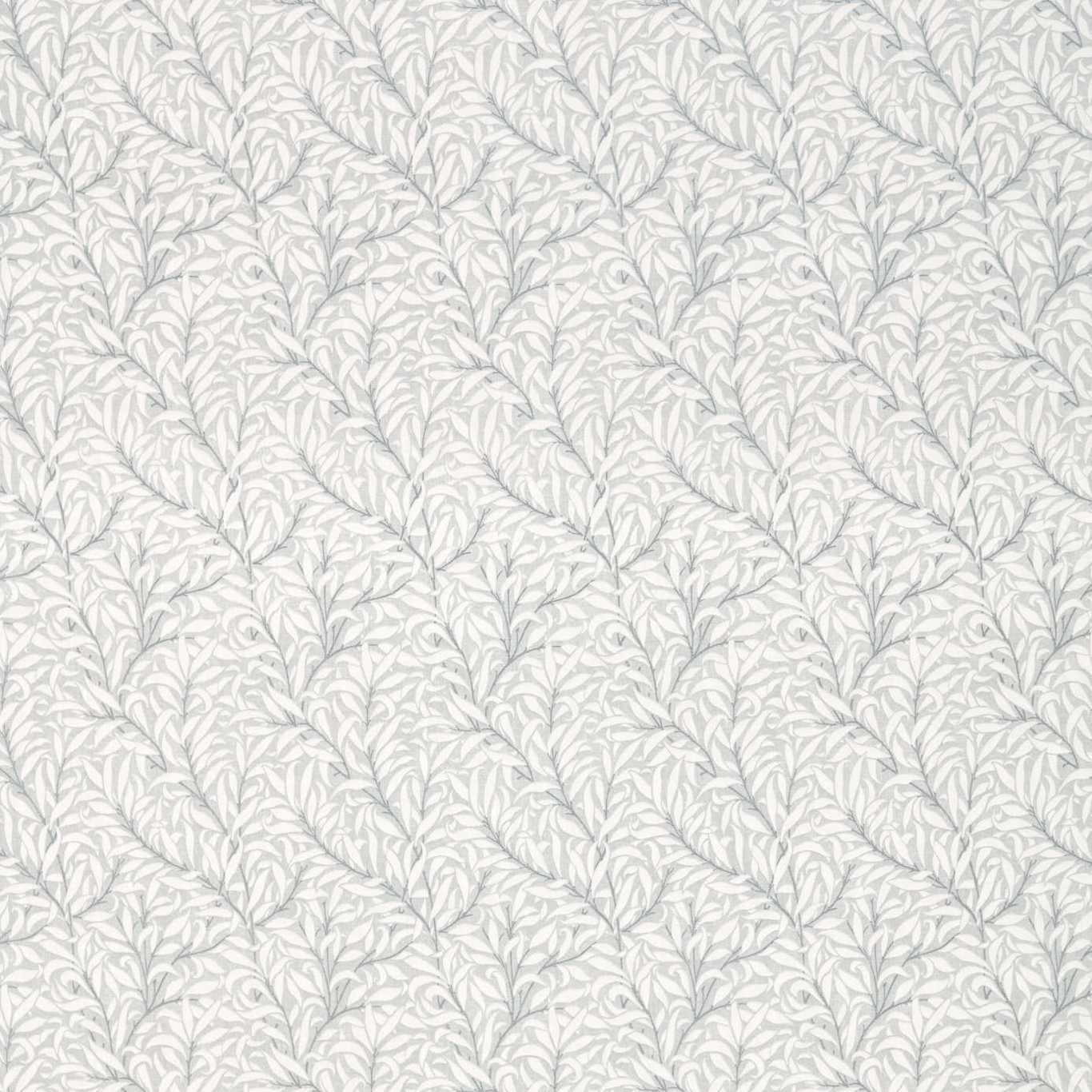 MORRIS & CO Pure Willow Boughs Print Fabric Leaves , Trees Lightish Grey   - DMPN226479