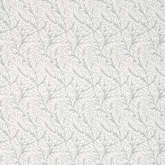 MORRIS & CO Pure Willow Boughs Print Fabric Leaves , Trees Lightish Grey   - DMPN226479