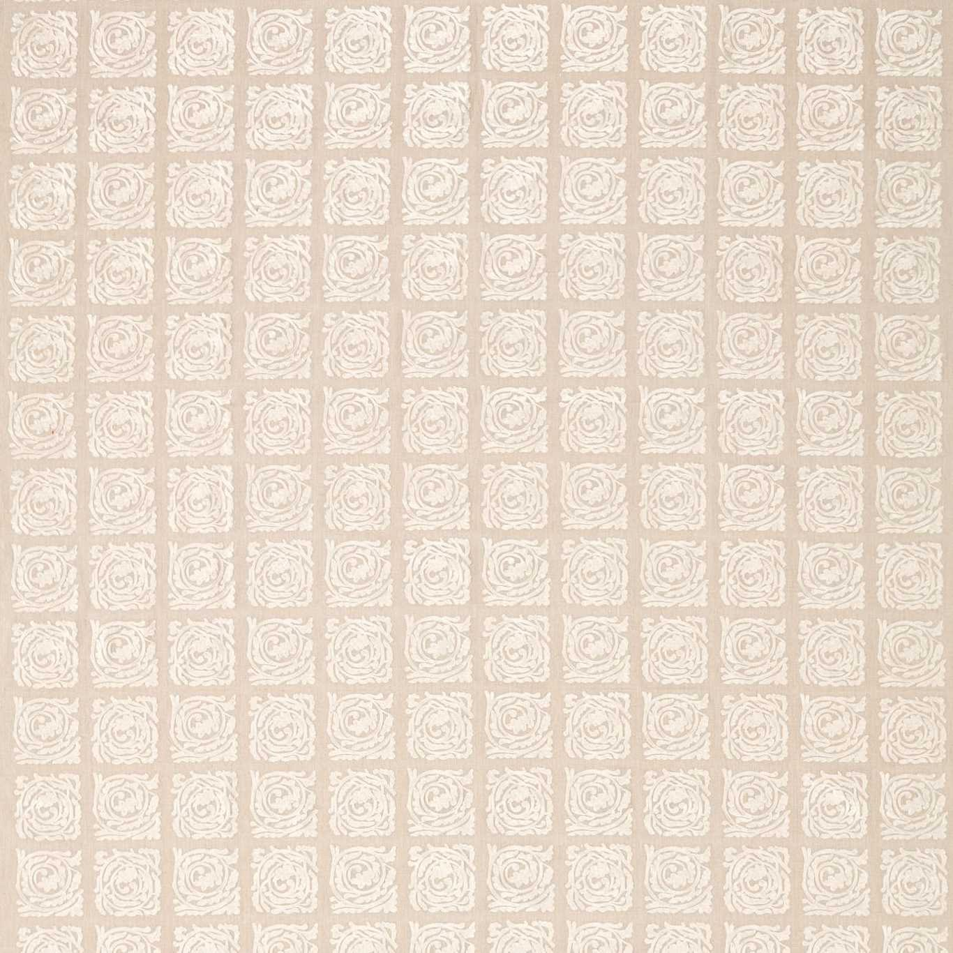 MORRIS & CO Pure Scroll Embroidery Fabric Other Flax   - DMPN236613