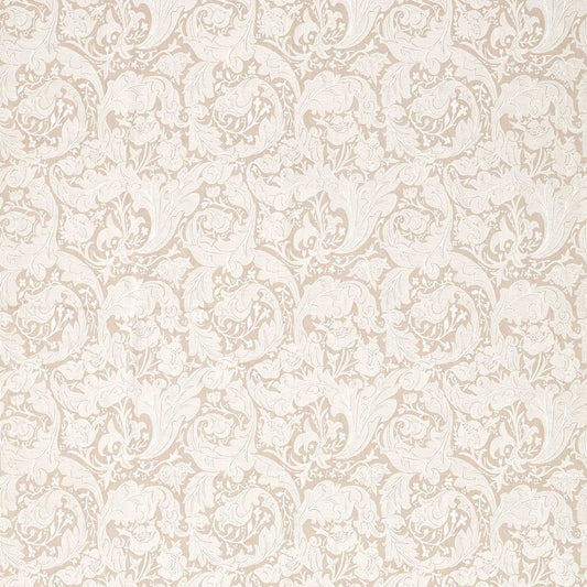 MORRIS & CO Pure Bachelors Button Embroidery  Fabric Classic Floral Flax   - DMPN236617