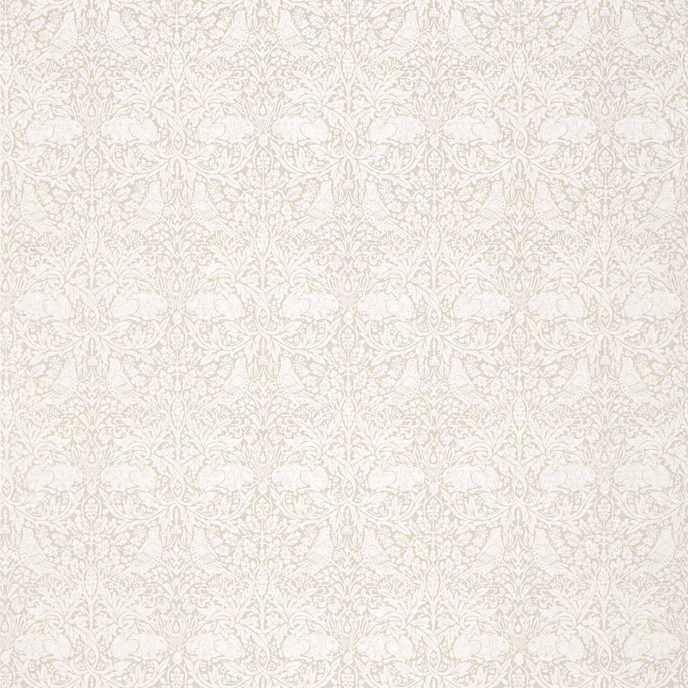 MORRIS & CO Pure Brer Rabbit Weave Fabric Animals Flax   - DMPN236627