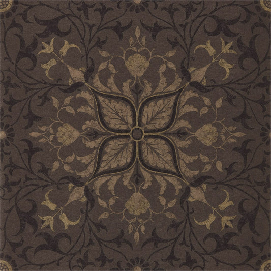 MORRIS & CO Pure Net Ceiling Wallpaper Other Charcoal,Gold  Gravure Printed Wallpaper - DMPU216036