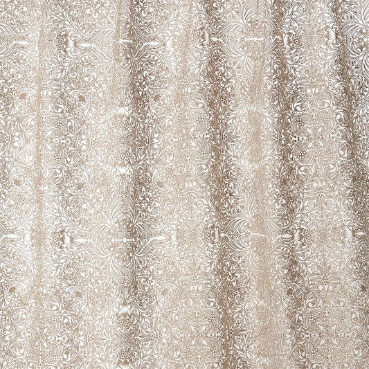 MORRIS & CO Pure Ceiling Embroidery Fabric Classic Floral Flax   - DMPU236068