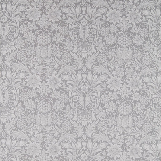 MORRIS & CO Pure Sunflower  Fabric Classic Floral Dove   - DMPU236167