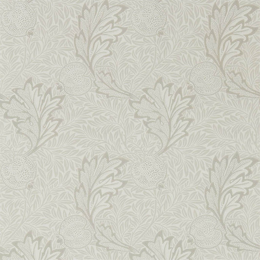 MORRIS & CO Apple Wallpaper Classic Floral Chalk Ivory  Surflex-Printed Wallpaper - DMSW216692