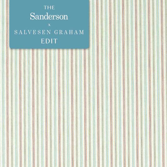 SANDERSON Melford Stripe Fabric Stripes Multi   - DMWC237210