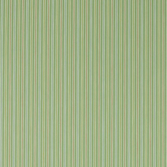 SANDERSON Melford Stripe Fabric Stripes Fern   - DMWC237212
