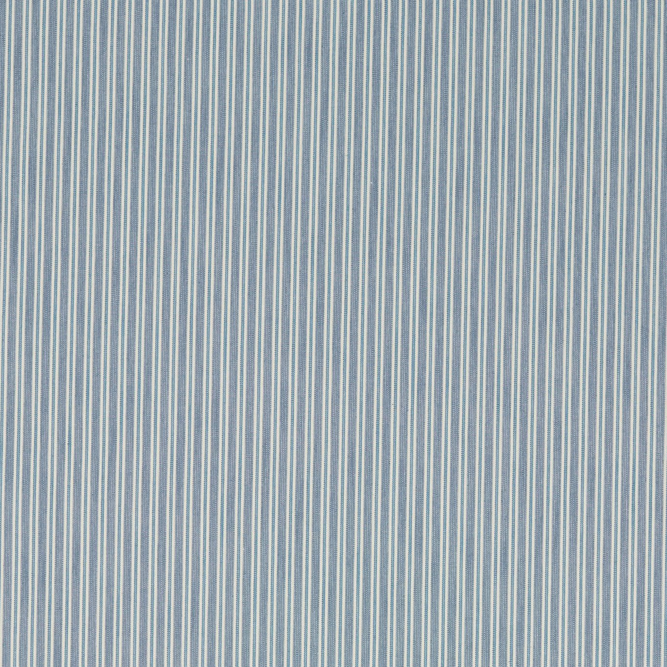 SANDERSON Melford Stripe Fabric Stripes Chambray   - DMWC237215