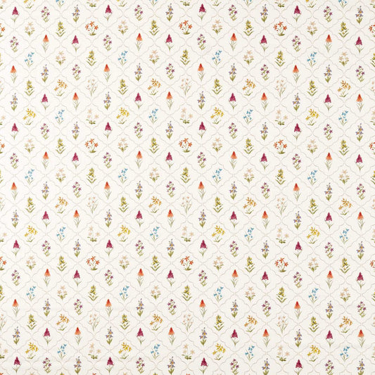 SANDERSON Spring Meadow Printed Fabric  May   - DNAT227398