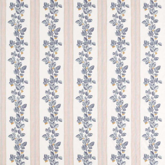SANDERSON Cobnut Stripe Weave  Porcelain,Blossom   - DNAT237786