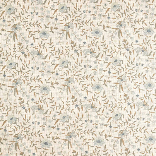 SANDERSON Habington Weave  Porcelain,Thyme   - DNAT237788