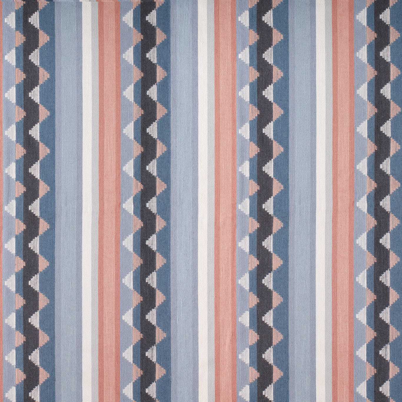 SANDERSON Lutley Stripe Weave  Porcelain,Blossom   - DNAT237795