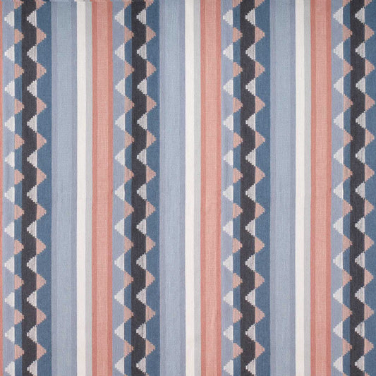 SANDERSON Lutley Stripe Weave  Porcelain,Blossom   - DNAT237795
