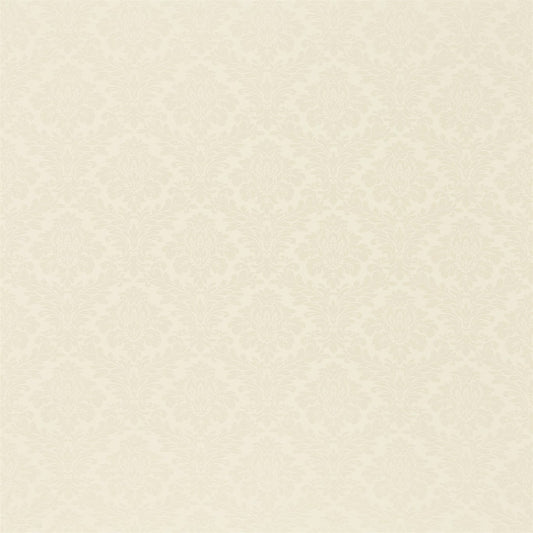 SANDERSON Lymington Damask Fabric Damasks Ecru   - DNLMLD302