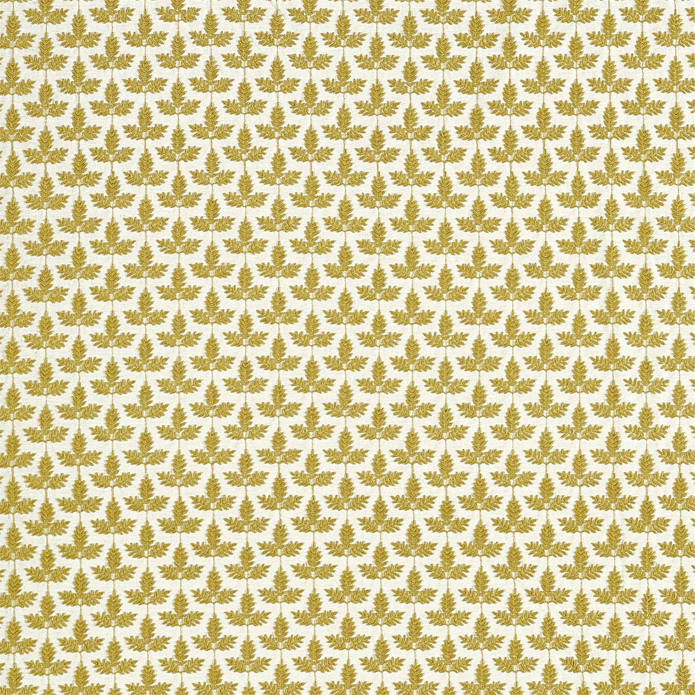 SANDERSON Felix Fabric Leaves , Trees Olive   - DNTF237192