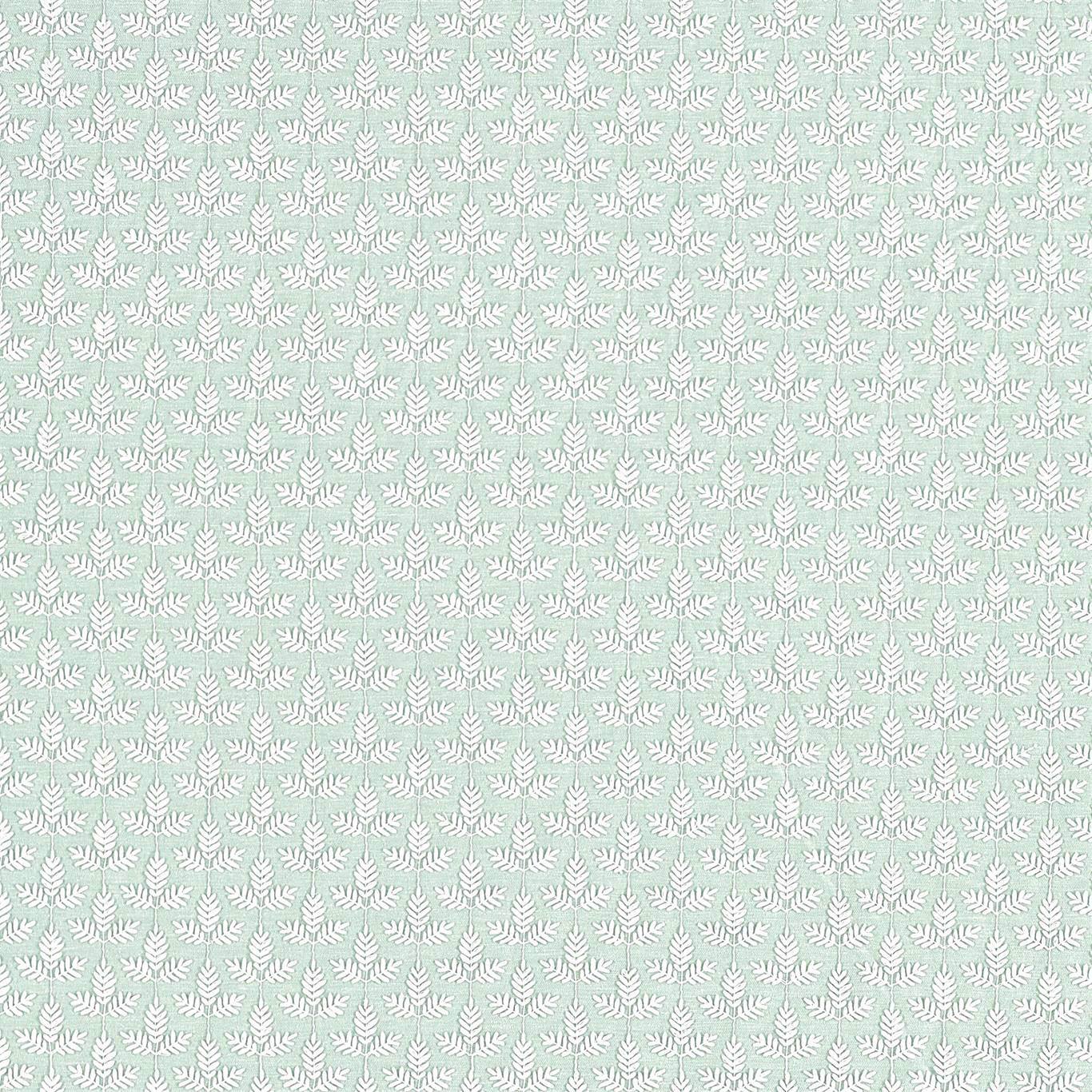 SANDERSON Felix Fabric Leaves , Trees Robins Egg   - DNTF237194