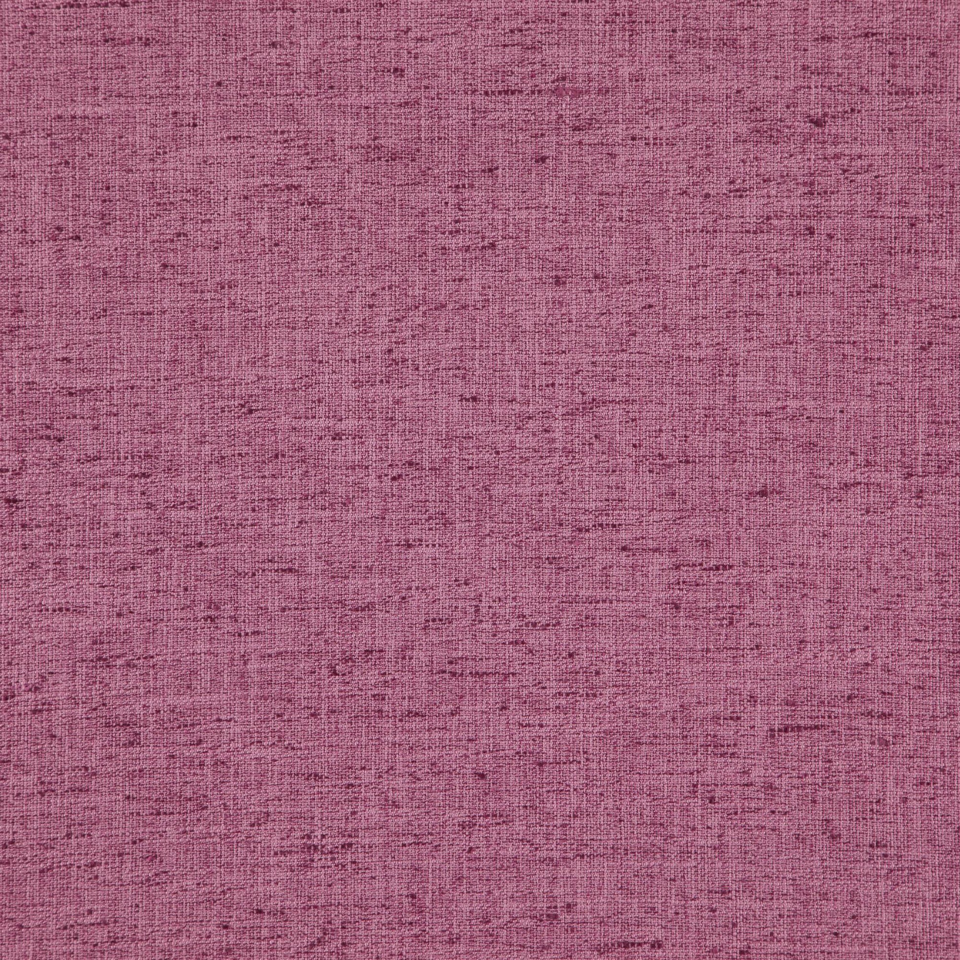 Pink textured woven fabric swatch with linen texture.