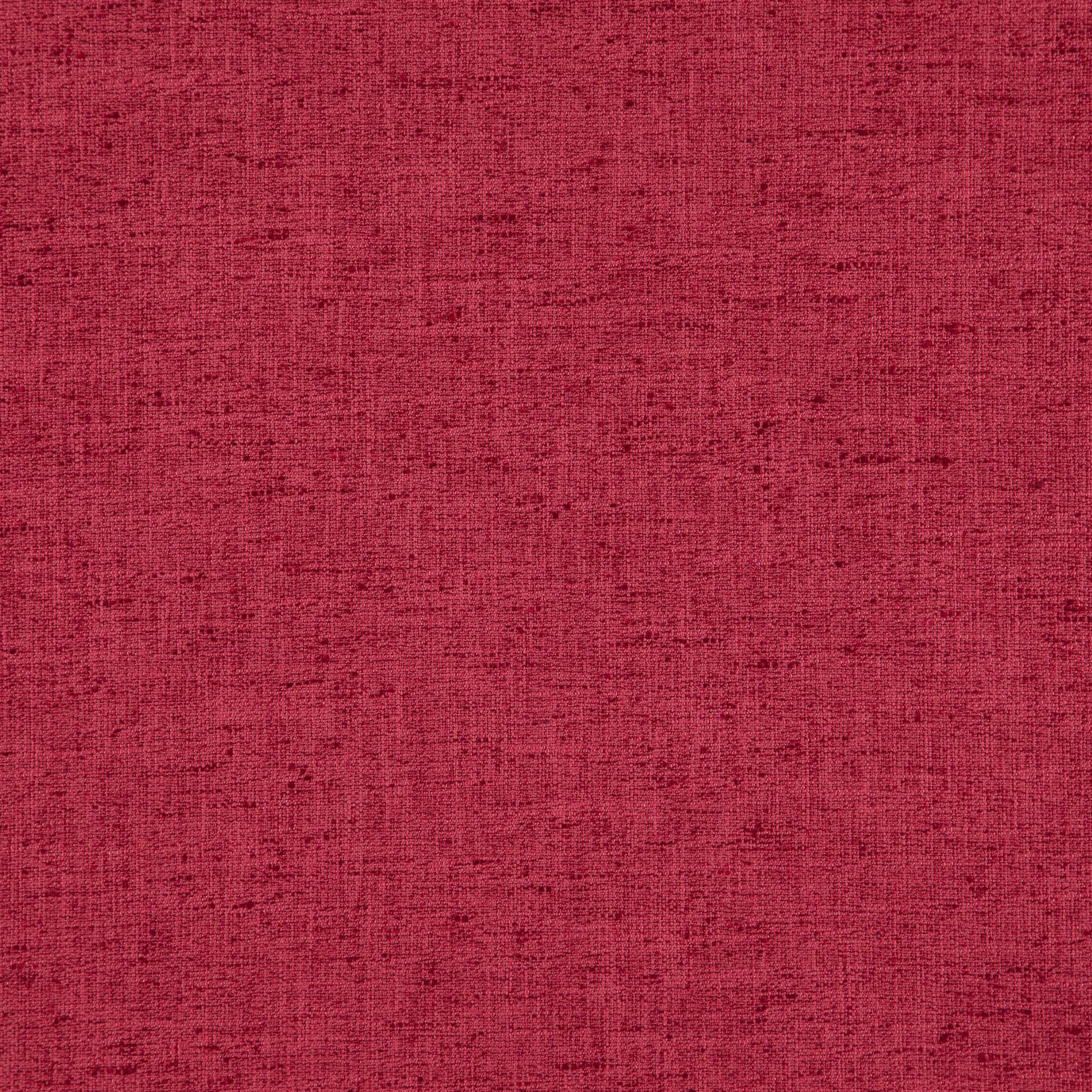 Rich burgundy woven fabric texture with subtle heathered grain, upholstery or curtain swatch.