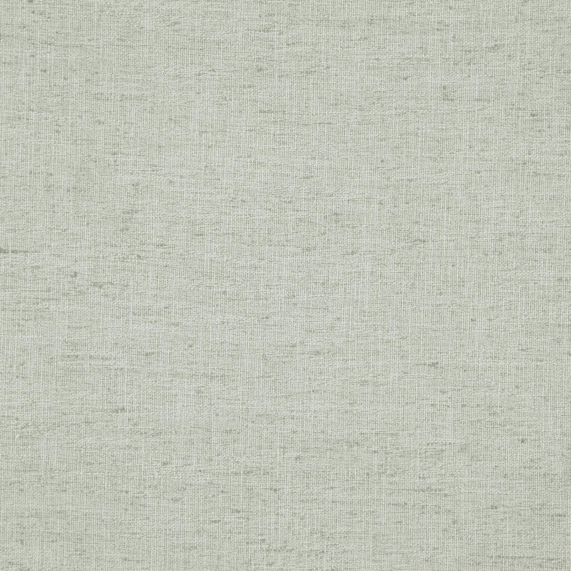 Green linen-textured fabric swatch with a subtle woven pattern.