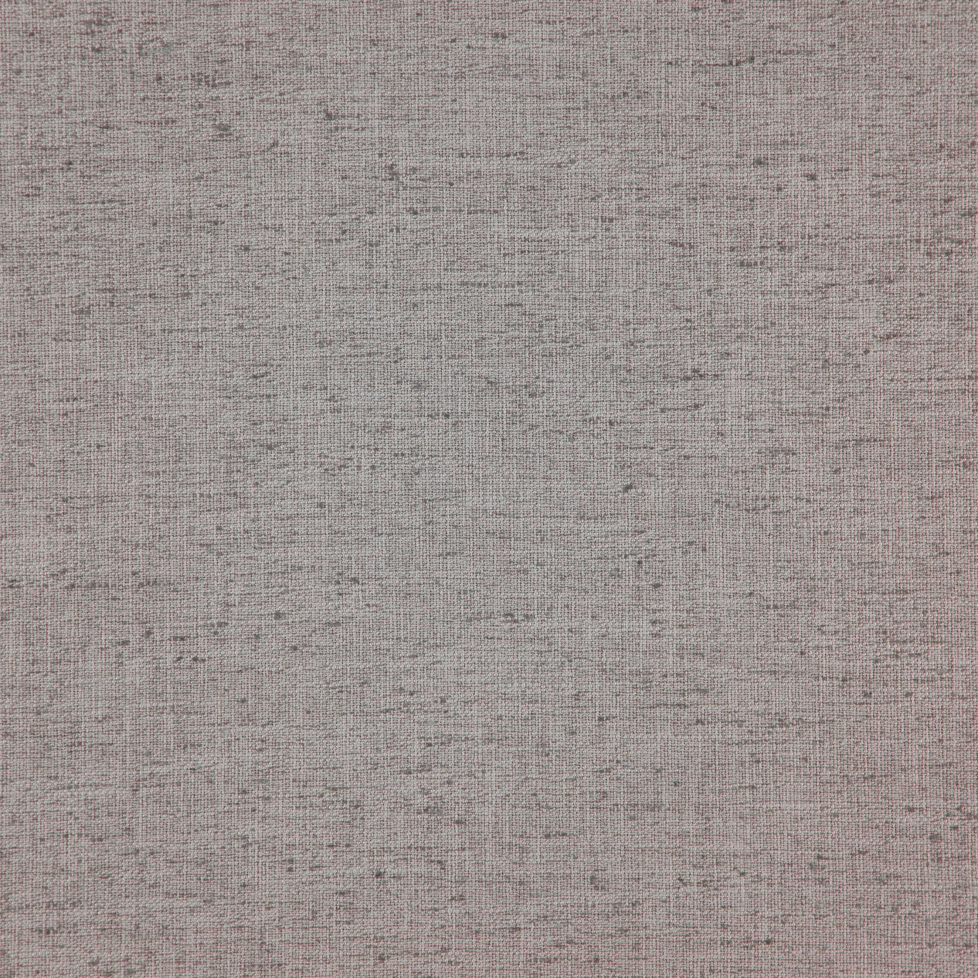 Dusty grey-silver woven linen fabric texture with a subtle speckled pattern.