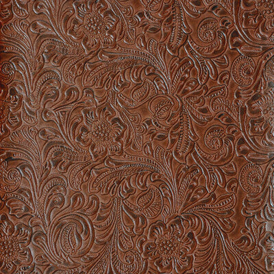 KRAVET DESIGN VINYL/FAUX LEATHER BOTANICAL & FLORAL BROWN,BROWN,   - DONAHUE.6666.0