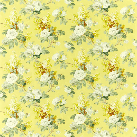 SANDERSON Sorilla  Fabric Classic Floral Mimosa   - DOSF226861
