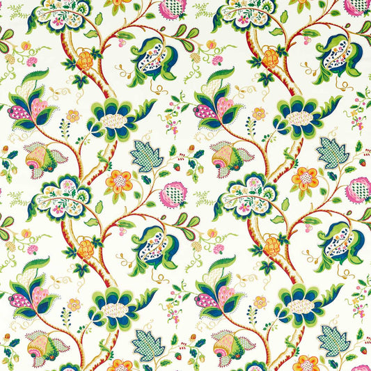 SANDERSON Roslyn Fabric Contemporary, Floral Multi   - DOSF226884