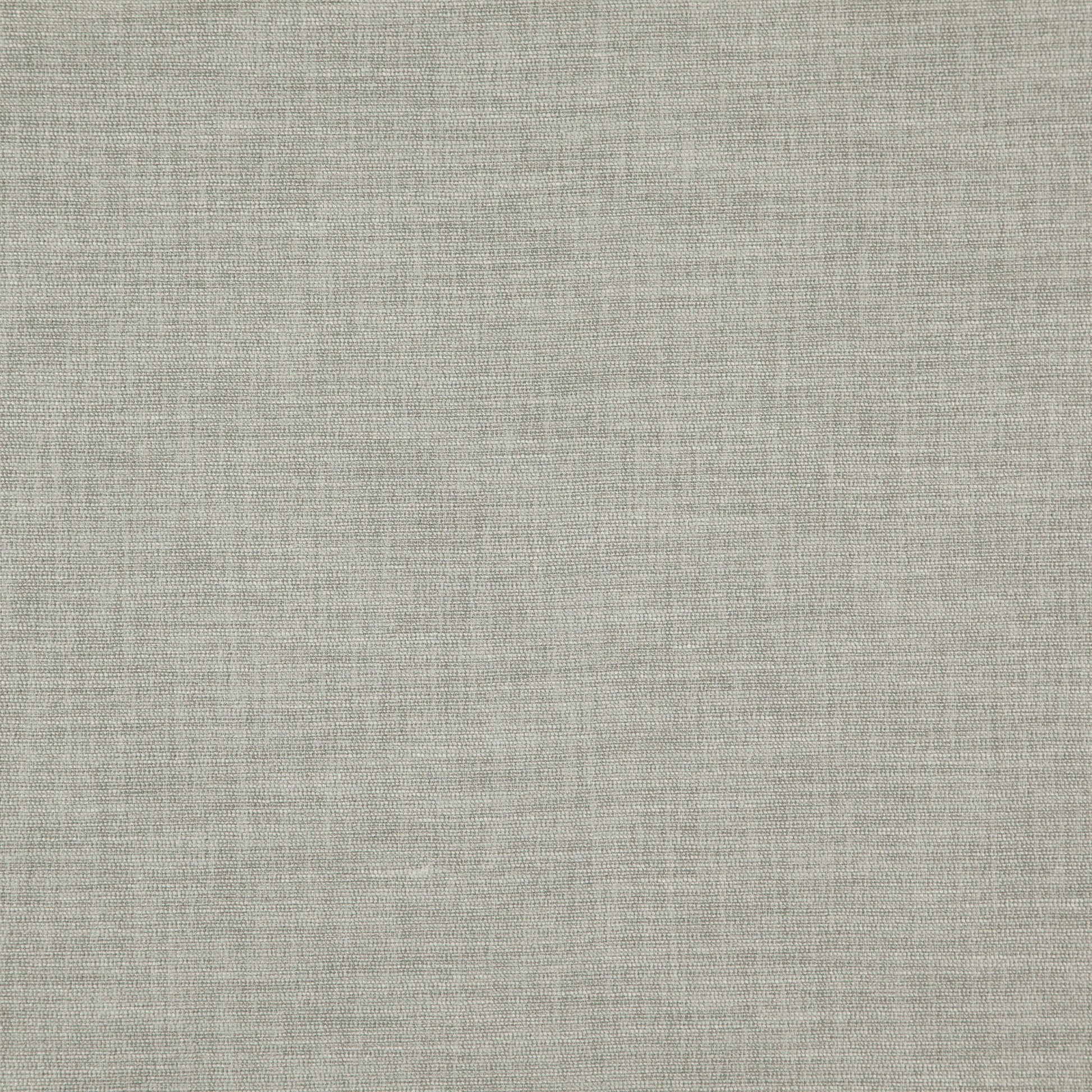 Neutral grey linen-like woven fabric texture; soft, versatile upholstery or drapery material.